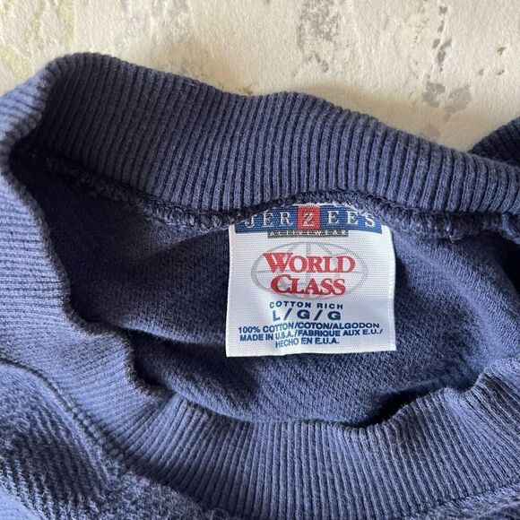 Jerez World Class Chicago 100% cotton Crewneck sweater vintage y2k 00 - Picture 11 of 11
